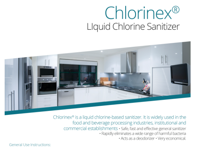 chlorinex sanitizer