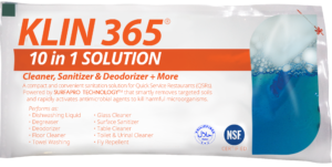 KLIN-365-SACHET | Hospital and F&B Cleaning & Sanitising. Simplified. klin 365 sachet