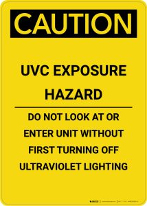 UVC WARNING SIGN | Hospital and F&B Cleaning & Sanitising. Simplified.